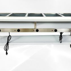 NSF 5 plate warmer steam and dry table 110v NH-5