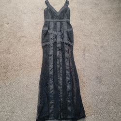 Kalayci London Black Evening Dress Gown Size US 4 / UK 8
