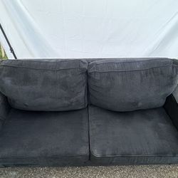 Gray Sofa Couch - Fair condition 