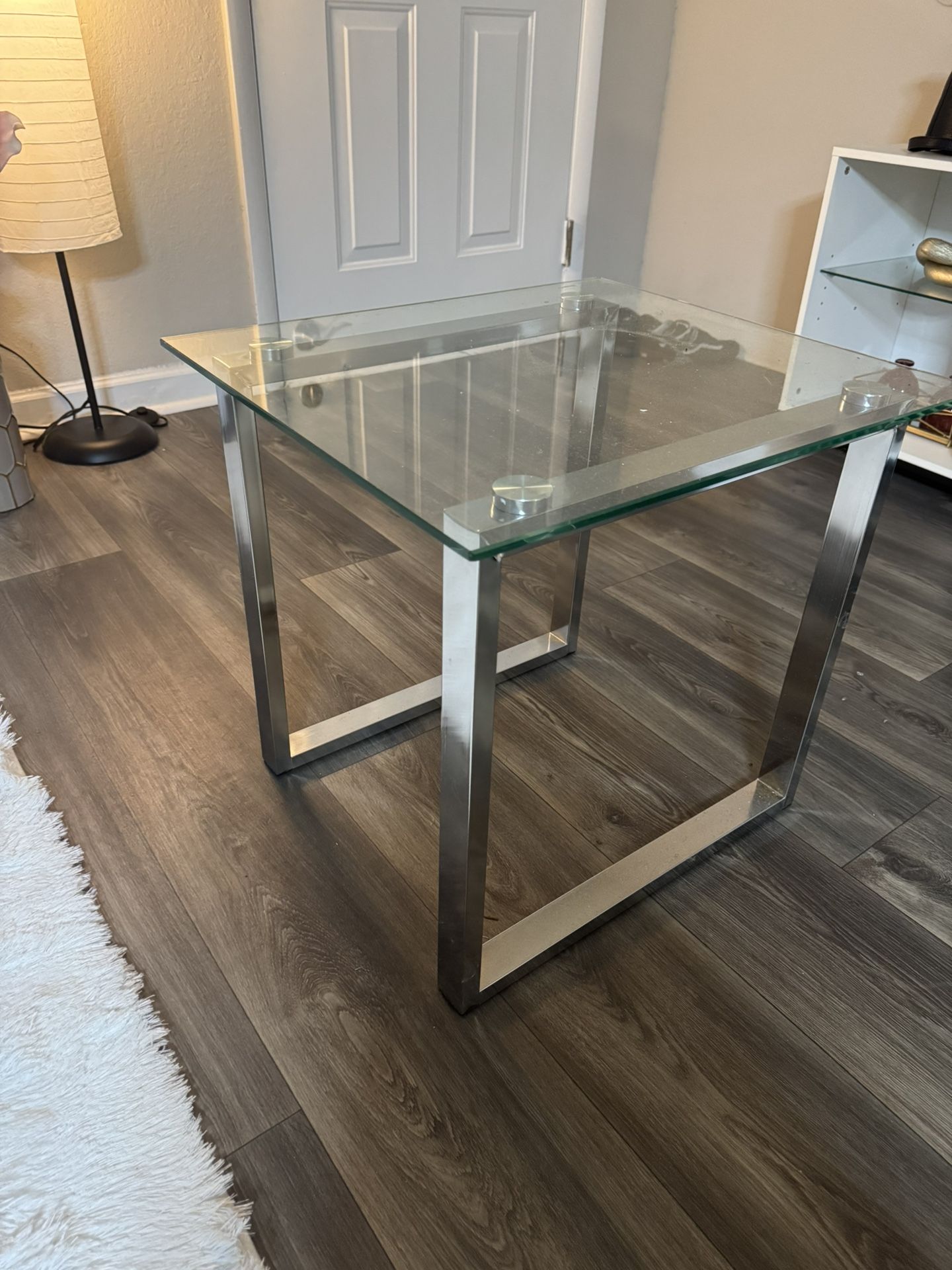 Glass End Table YES, It Is Still Available!