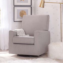 Delta Children Ava Nursery Glider In Dove Grey