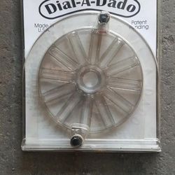 Dial-A-Dado Made In U.S.A. Patent Pending Wood Tools WoodWorking Tool