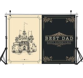 NWT 8x6FT Happy Father's Day Photo Backdrop