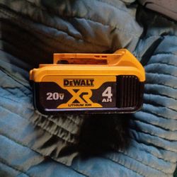 DeWalt 4ah 20v XR Battery 