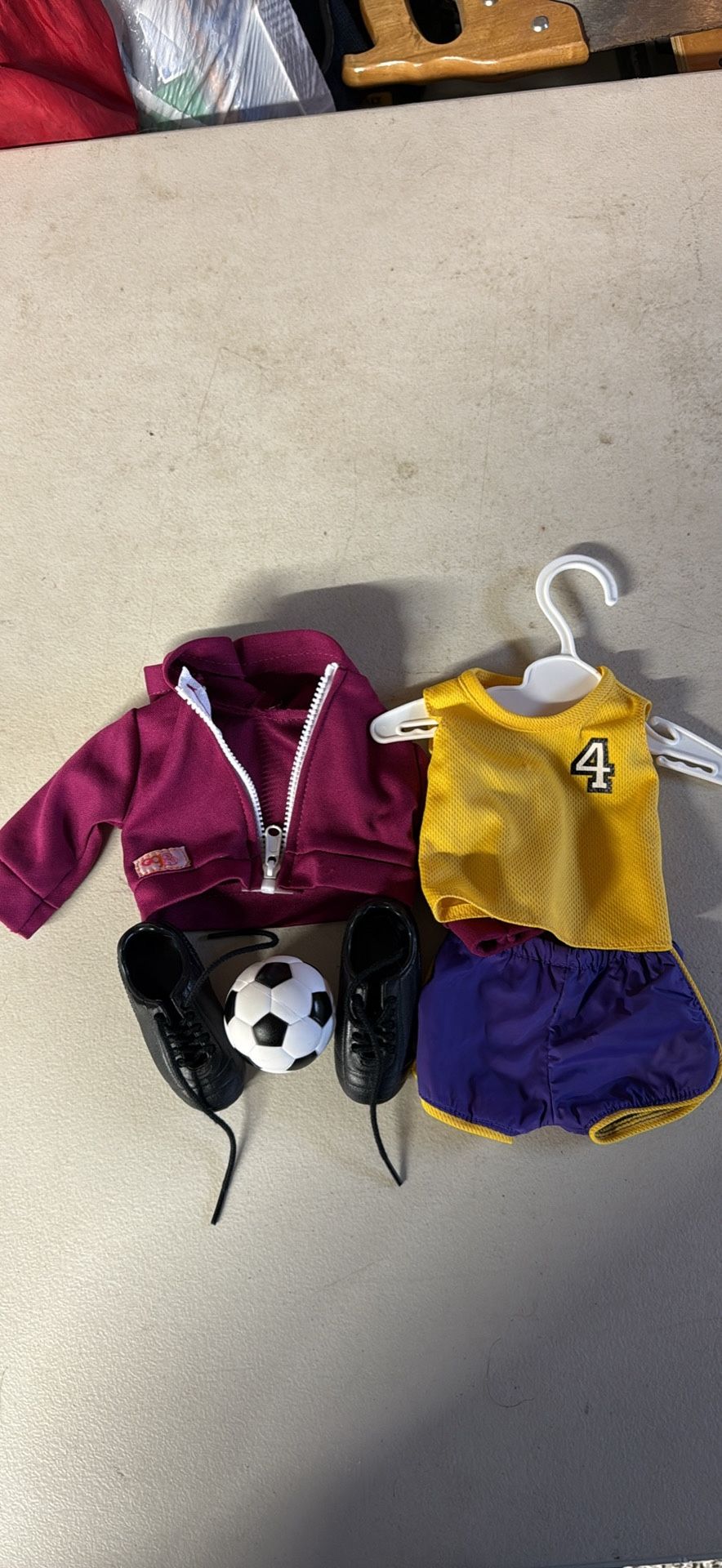 Our Generation 18” Doll Soccer Outfit