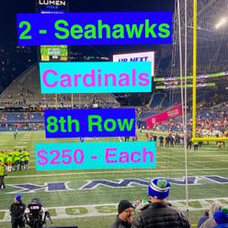 Seahawks Cardinals Tickest