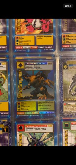 MetalGreymon DW-01 Digimon Card