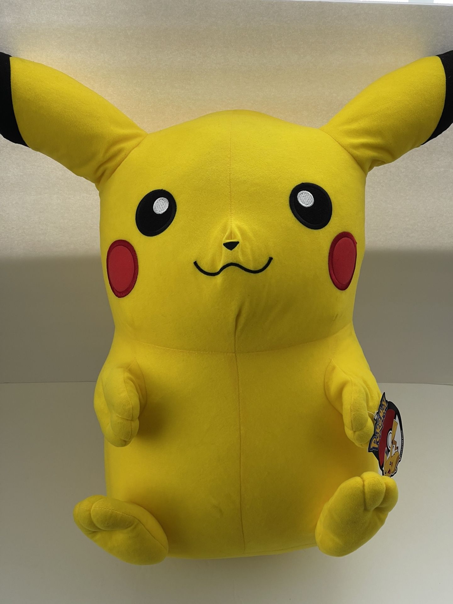 Large 2019 Pikachu Plush Toy Factory 24" GENUINE AUTHENTIC W/ Tags QUALITY NEW