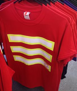 Red High Visibility short sleeve