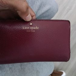 Kate Spade Cherry Red Wallet 