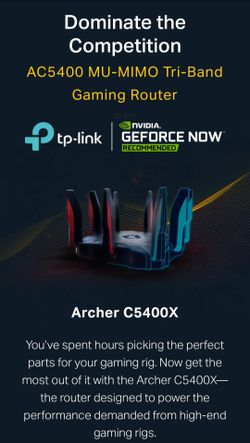 TP AC5400 TRI-BAND WIFI ROUTER
