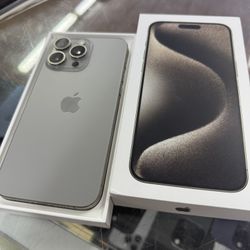 Unlocked iPhone 15 Pro Max 1TB. With A 90-Day Store Warranty. 