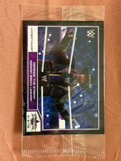 The Undertaker • WrestleMania XXX • TOPPS Trading Card