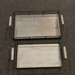 Decorative Trays Set Of 2