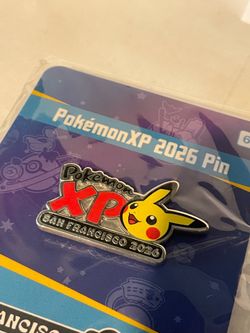 PokemonXP World Championships Pin San Francisco 2026