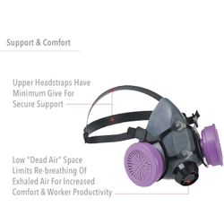 Honeywell Half Mask Respirators With Filters