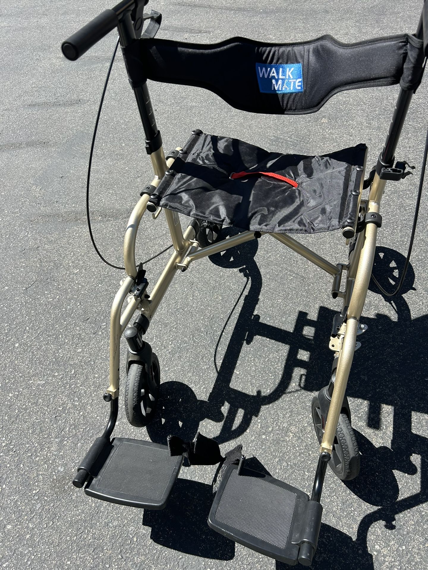 Walk mate 2 In 1 Rollator and Walker