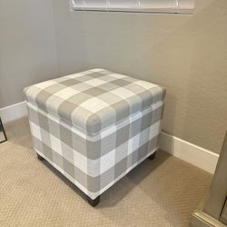 Small Ottoman With Storage 