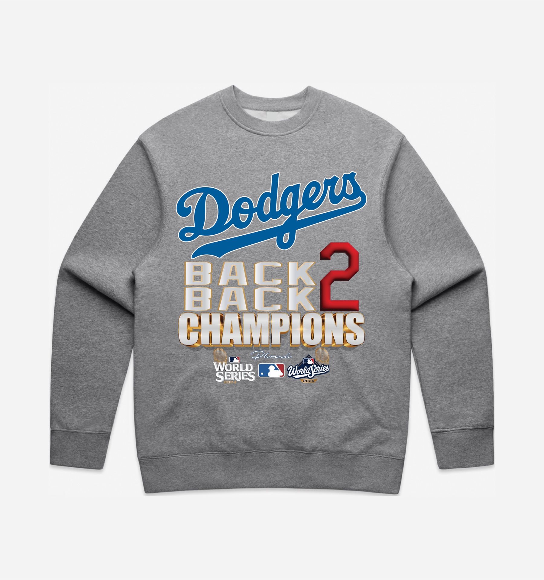 Dodgers Back 2 Back Sweater