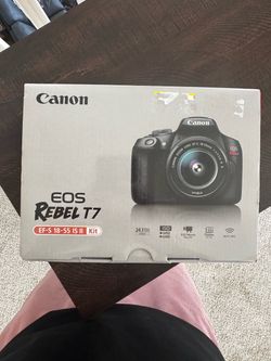 CANON EOS REBEL T7 24.1 MP DIGITAL SLR CAMERA w/ 18-55mm IS II Lens Kit -NEW