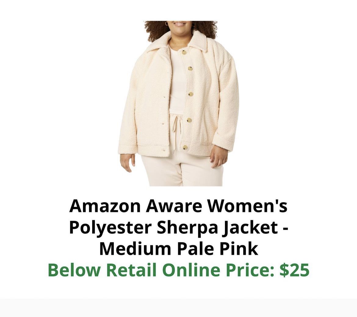 Women’s Polyester Sherpa Jacket 
