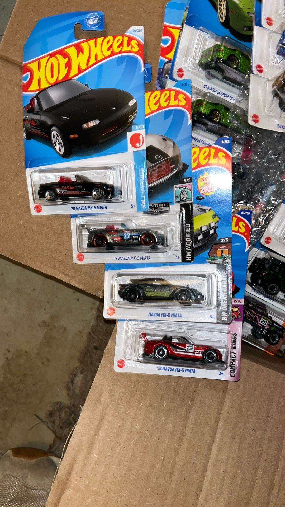 Hotwheels Mazda Miata Lotta Four
