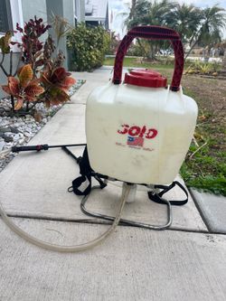 Backpack sprayer
