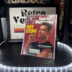 Sports Illustrated Hot Stuff Arnold Schwarzenegger December 7 1987 B & B Sub VG
