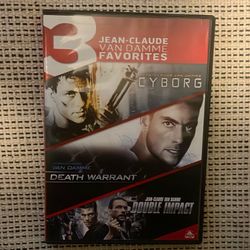 Jean-Claude Van Damme 3 Movie Collection