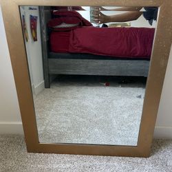Gold Wall Mirror