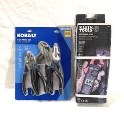 Brand New (Klein Tools) HVAC Digital Clamp Meter & KoBalt Electrician, Hand Tools. Total retail $165.