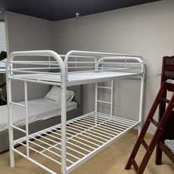 Thomas White Bunk Bed (Twin/Twin)