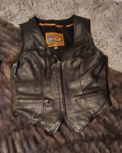 Ladies Motorcycle Riding Vest-Sz Small