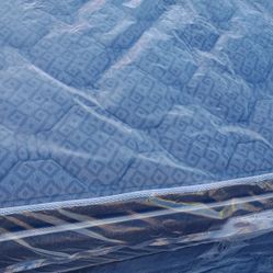 Brand New Queen Size Pillowtop Mattress And Box Spring Free Delivery Depends On Location 