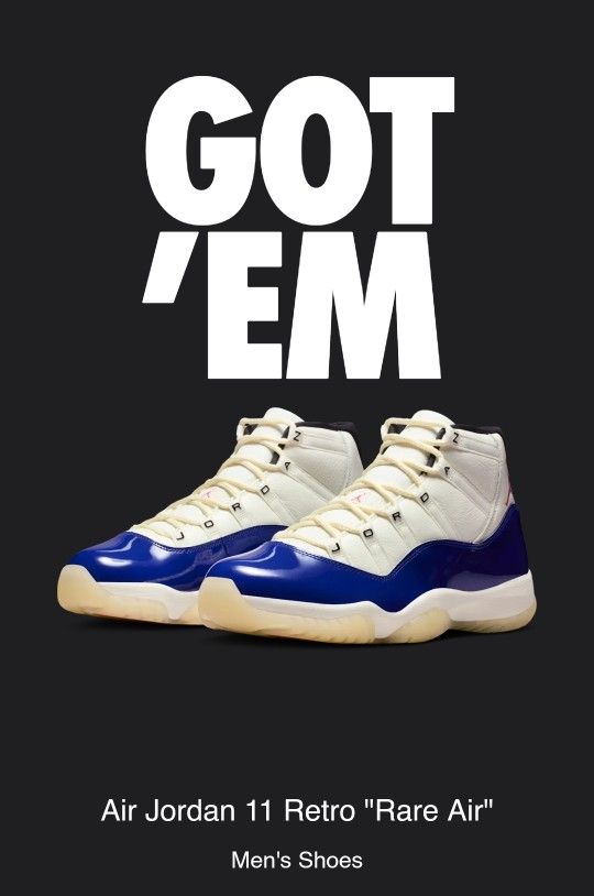 Jordan's 11 Rare 