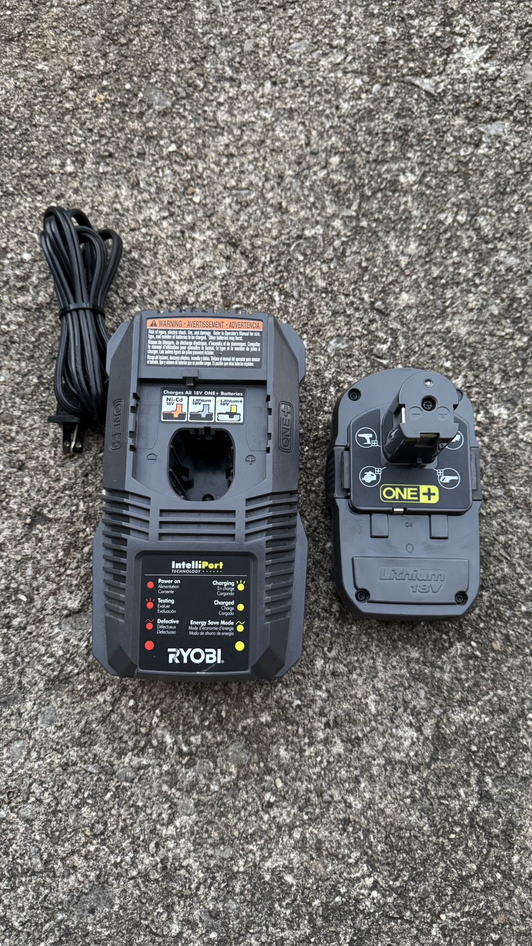 Ryobi Battery And Charger