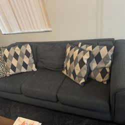 Couch, Chair And Ottoman 
