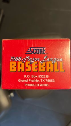 1988 SCORE COLLECTOR SET - PREMIER EDITION - 660 PLAYER CARDS