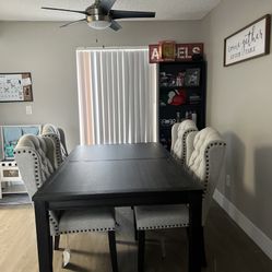 Jeanette Dining Table with 4 Chairs