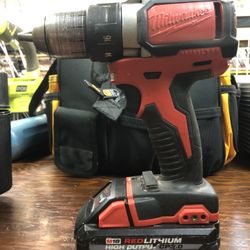Milwaukee 18v 1/2” Drill/Driver W/Battery No Charger 