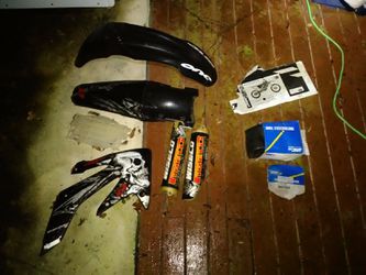 DNC massacre black FERRING kit crf 250 06-08 Honda dirt bike