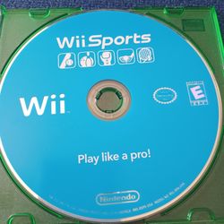 Nintendo Wii Sports $25 Firm