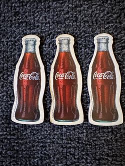 #26 Coca-Cola Bottle Magnets Set of 3