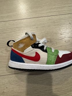 Nike Air Jordan 1 Mid SE 'Messy Room' (PS) sneakers
