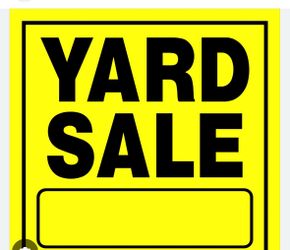 Yard sale fri/Sat 7/24-7/25 75 S Madeira Salinas