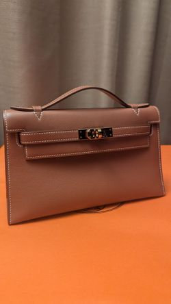 Hermes Pochette Kelly MINI Clutch swift