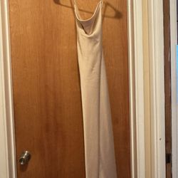 Bridesmaid Dress In Champagne Color
