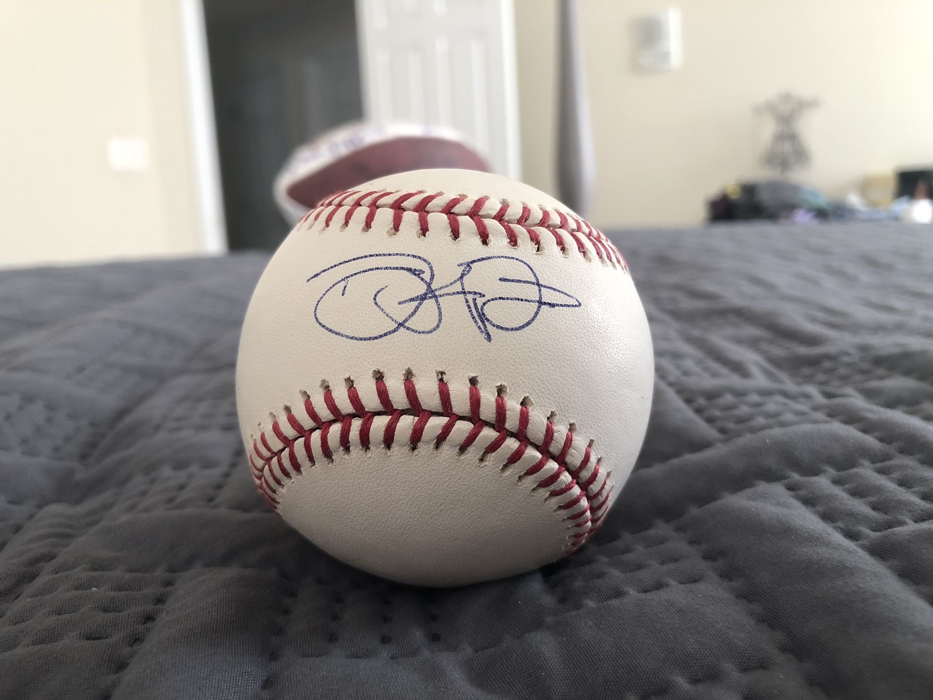 Danny Espinoza autographed baseball