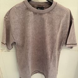 Men’s Mars Co Taiwan Washed Short Sleeve Sweatshirt - Purple - L
