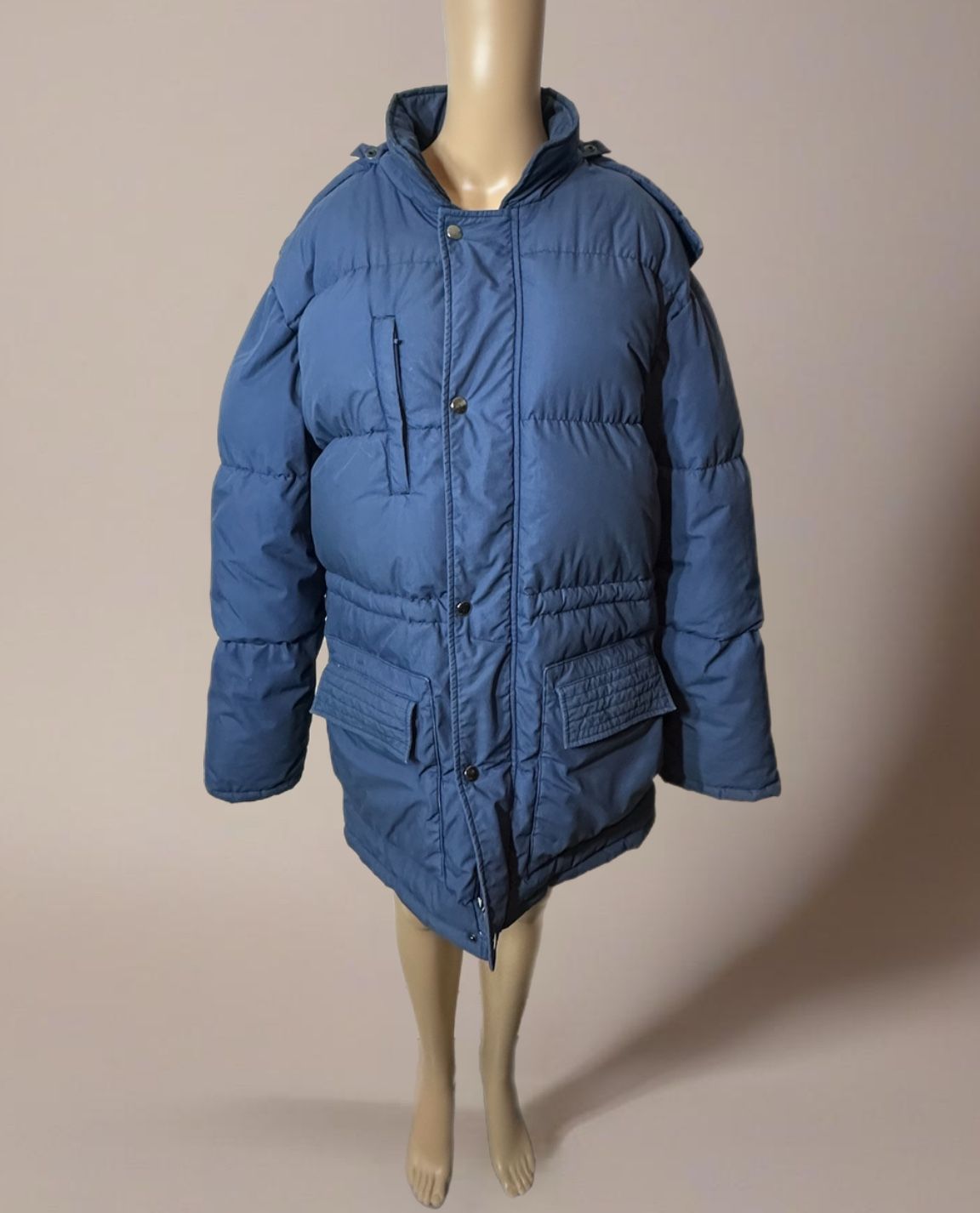 William Barry Struggle Gear Goose Down Puffer Vest Jacket Sz M